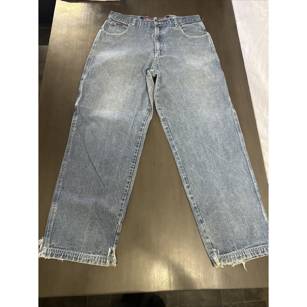 Vintage Vibes Denim Baggy Carpenter Jeans Mens 36x33‎ Wide Leg Hip Hop